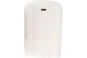 Domiva - Wickelauflage, 50 x 75 cm, gepunktet, aus Baumwoll-Gaze