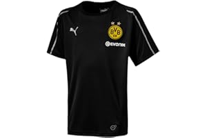 PUMA Unisex Kinder BVB Training Jersey Jr with Sponsor Logo T-Shirt