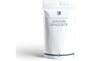 Mystic Moments | Sodium Benzoate Powder | INCI: Sodium Benzoate | Cosmetic Preservative Against Bacteria & Fungi | Shelf Life Enhancer for Skincare & Toiletries | 100g