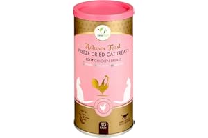 PAWFECT TREATS Pawfect Nature's Feast Freeze Dried 100% Chicken Breast Treat for Cats