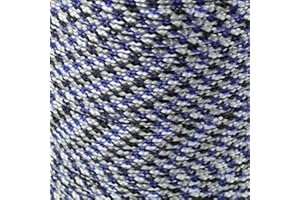 SAVAGE ISLAND Army Military Paracord Reel 3mm Basha Tent Bivi Camping Guy Rope Para Cord (Blue Camo, 100ft)