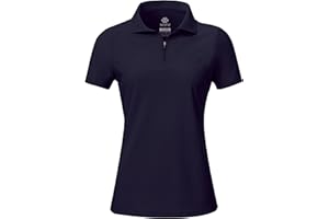 AjezMax Damen Sport Poloshirt Kurzarm Golf Tennis Polohemd Leicht Atmungsaktiv Sommer T-Shirts