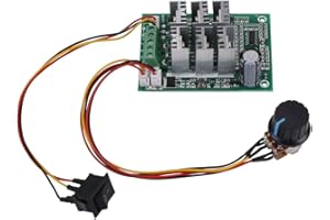 WALFRONT DC 5V-36V 15A 3-Phase Brushless Speed Controller Motor Control Board CW CCW Reversible Switch Motor Driver Control Regulator Module