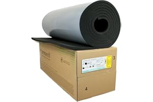 Armaflex AF 13 mm - 8 m x 1 m Dämmmatte selbstklebend – Effiziente Kälte- & Wärmedämmung aus Kautschuk mit Schimmel- & Feuchteschutz