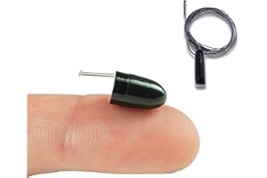 PingaOculto Pinganillo Bluetooth Movil para Examenes VIP Pro Oculto Invisible con Micrófono - Auricular Espia Inalambrico Examen para Llamadas (Pinganillo VIP Pro UltraMini Bluetooth Micrófono Cable)