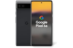 Google Pixel 6a – Smartphone Android 5G débloqué avec appareil photo de 12 Mpx et 24 heures d'autonomie – Charbon – Version FR