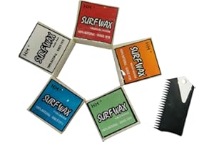 UPSURF Tavola Da Surf Set Di Cera Pinna Wax Tavola Da Surf Con Pettine a Cera