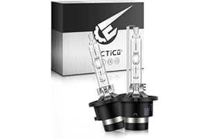 ‎TECTICO TECTICO D4S Xenon Brenner 35W 6000K Diamond Weiß Extreme Vision mehr Helligkeit 12V Auto HID Scheinwerfer Birne Autolampe Lampe, 2 Stücke