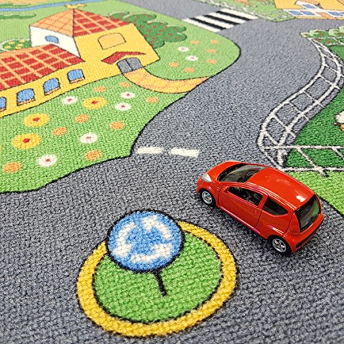 Spielteppich Stadt 140 x 200 - 3