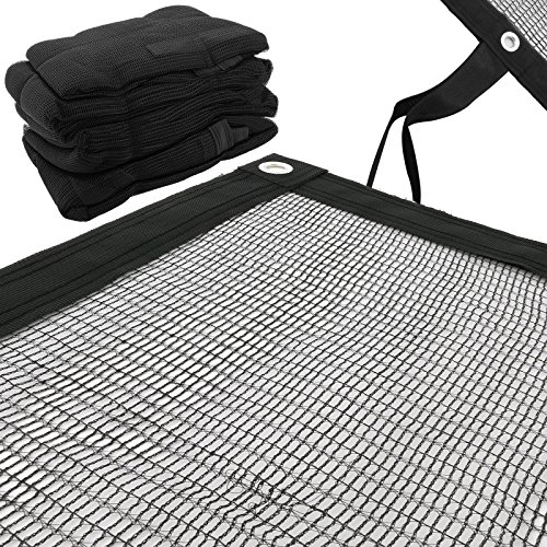 sodepm 05458 Abdecknetz Pool Schwarz 5 x 9 cm - 2