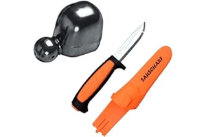 Buttolo Cuchara para corzo con instrucciones (idioma español no garantizado), incluye cuchillo de caza gratis.