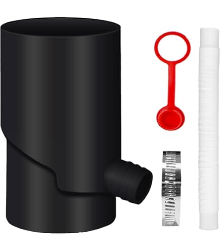 Regenwassersammler 100mm Für Fallrohr - Mit Teleskopschlauch, Frostsicher, 85% Wassernutzung