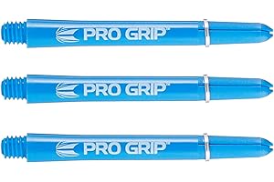 TARGET DARTS 9 x Target Pro Grip niebieskie ?rednie ?odygi/wa?ki - 3 zestawy