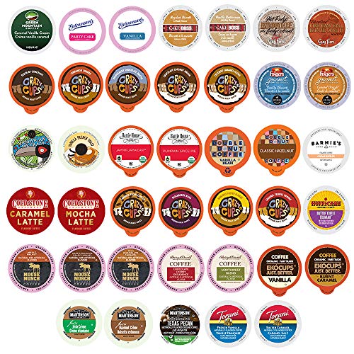 Flavoured Coffee Variety Sampler Pack for Keurig K-Cup Brewers, 40 Count