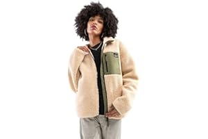 SIROKO - Veste Polaire Sherpa pour Femme Walnut-W