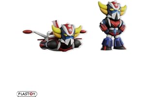 Plastoy Goldorak Duo Figurines Spacer et Goldorak Debout - PVC - 7 cm