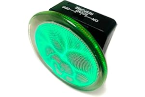AUSUKY Mini Pocket Plasma Disk Sensor Lighting Plate Home Disco Party Decor (green)