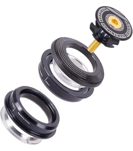 Aerozine 1-1/8" Headset Spacer 5mm – Aluminum Mountain Road Bike Stem Spacer (1pc)