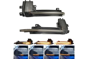 Malcayang dinamiche indicatori di direzione una coppia specchio luci led per A4 B8.5 A5 B8.5 S5 A3 8P B8.5 RS3 RS4 RS5