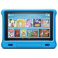 Fire HD 10 Kids Edition-Tablet | 10,1 Zoll, 1080p Full HD-Display, 32 GB, blaue kindgerechte Hülle