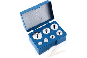ZUNATE Grams Set of calibration weights, set of balance scale weights Set of weights for scale of digital scales and 1 tweezers - 1 x 200g, 2 x 100g, 1 x 50g, 2 x 20g, 1 x 10g