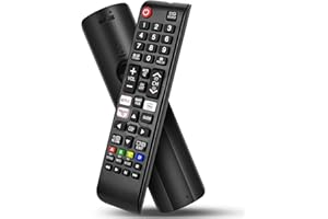 QINCINA Universal Remote for Samsung TV Remote Control with Netflix, Prime Video Rakute TV Button,Samsung Remote Controls for Smart TV LCD LED UHD QLED Uhd