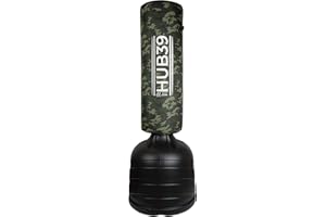 HUB39 SACCO BOXE DA TERRA CON BASE - SACCO FIT BOXE PROFESSIONALE - Regolabile in 4 Altezze da 171 a 207 cm. (MILITARE MIMETICO) Chiedi info sui Modelli in pronta Consegna