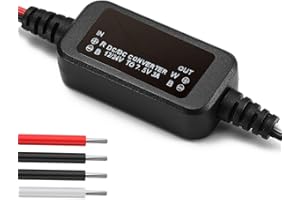 Xdingjiala DC 12V/24V to 7.5V Buck Converter Module DC 10-30V to 7.5V 3A 22.5W Power Transformer Step-down Converter for Car, Auto, Vehicle, Motor and LED etc