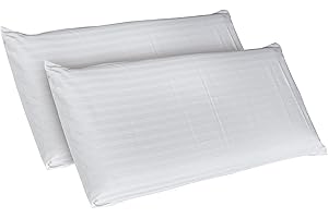 PIKOLIN Pack de 2 Almohadas de Fibra | Firmeza Baja | para Niños o Dormir Boca Abajo | Tratamiento Higiénico Ultrafresh | Petit Plus