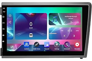 Android 15 Dubbel-Din Bilstereo 7" pekskärm för Volvo XC70 V70 S60 2000-2004 med Bluetooth WiFi GPS-navigering FM-radio Plug and Play-stöd Carplay Android Auto Backkamera,M101
