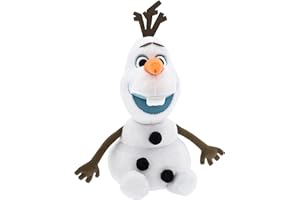 Disney Store Official Olaf Peluche Medio, Frozen: Il Regno di Ghiaccio, 38 cm, Bimbi, Adorabile Pupazzo di Neve Imbottito, Personaggio dei Cartoni Animati in Peluche e Fiocchi di Neve Scintillanti
