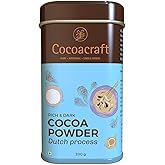 Cocoacraft Dark Cocoa Powder with 20% Cacao Butter (200g) 100% Dutch Process |Handmade Artisanal Cocoa Powder from Kerala | U