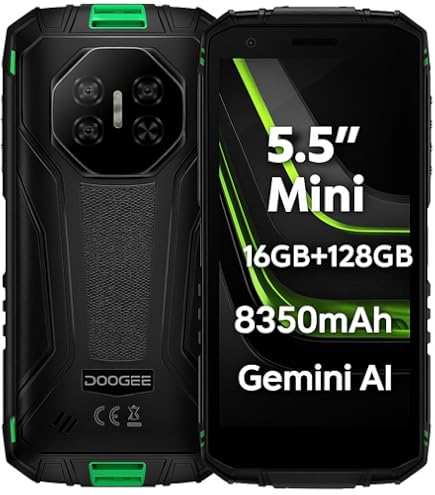 Cubot KINGKONG Mini 3 (Double Sim - 4.5'', 128 Go, 6 GO RAM) Noir