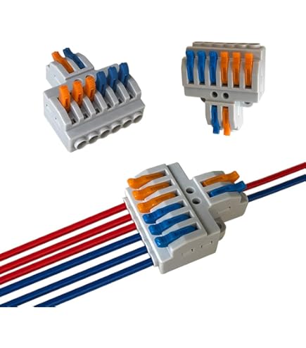 Connettori Cavo 3 In 9 Out - Morsettiera A Molla, 6 Pezzi - Foto 14