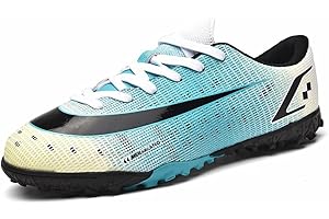 IFIKK Chaussures de Football Crampons Homme Professionnel Spike Chaussure de Foot Adulte Enfant Antidérapant Entraîneurs de Football Chaussures pour Adolescents Football Boots