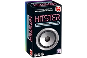 Hitster Original, Music game, Action game, Adult board game, Music game, Card game from 16 years, 2-10 players, Party Game, Dutch (BNL)