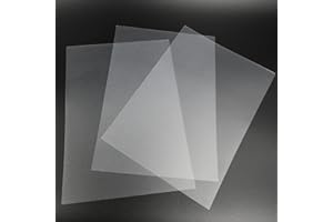 RAYSON Portadas para encuadernar de polipropileno traslúcido mate, 250 micras, A4, 50 unidades