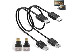 Moman Bezprzewodowy HDMI CS6, 1080P Nadajnik i Odbiornik 50m/165FT 5Ghz Wireless Video Projection dla Monitor PC HDTV Kamera PS4 Projektor