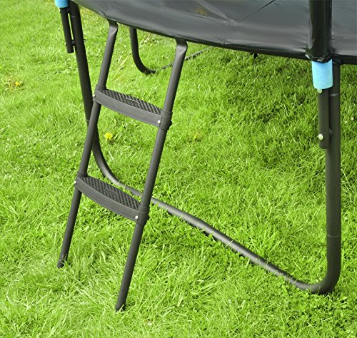 Trampolin Set 305cm HQ Gartentrampolin Komplettset Leiter Innennetz Neu #2211 - 4