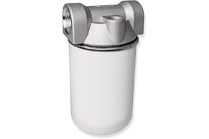 AMUR FILTRO CARBURANTE FILTRO PER POMPA GASOLIO FILTRO GASOLIO FILTRO POMPA TRAVASO (filtro diesel con cartuccia del filtro sostituibile)