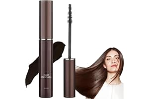 HEEFENG Root Touch Up Brown,Hair Mascara To Cover Grey,Hair Dye Root Touch Up,Long Lasting Water-Resistant Concealer Cover Gray Stick,Quick Dry Smudge-Proof H-Air Concealer,Dye Temporary Brush(02 Dark Brown)