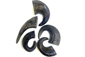 MALTBYS' STORES 1904 LIMITED Small Buffalo Horns x 5 Natural Dog Treats Chews LPD