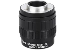 ENTATIAL Camera Lens 35mm f/1.7 Closed Circuit TV Television Lens Photography Camera Accessory for C Mount