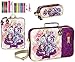 Produktbild Ever After High Schultasche, Tablettasche und Federmäppchen, lila, goldfarben