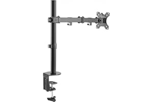 RICOO Monitorarm Monitorhalterung Monitor Halterung Bildschirmhalterung für 13-34 Zoll Bildschirm Ständer TS2711 Tisch Arm für Computermonitor Schreibtisch Tischhalterung Monitor-Halter VESA 75 & 100