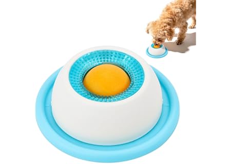 Hundlickleksak, lick skål för hundar, våtmat, lick dyna, sickboll, hundar med halkfri matta, läcker, - Amazon Deal & Rabatt