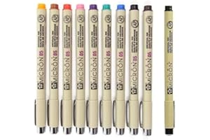 SAKURA PIGMA MICRON Zestaw 9 kolorów PIGMA MICRON rozmiar 05