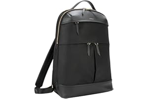 Targus Newport Travel and Commuter Trendy and Modern Design fit 15-Inch Laptop Backpack, Black (TSB945GL)