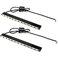 iTimo 1 Pair Car Daytime Running Lights, SMD 7030 LED Strips, 12 LEDs, Super Bright Car Fog Light, Aluminum Housing, Waterproof