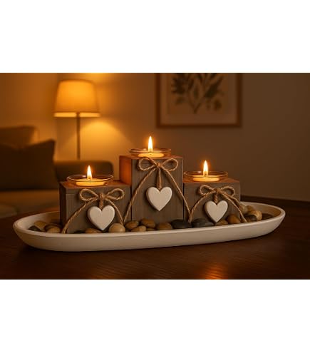 Gicos Lanterna Porta Candela lumini Tea Light 7 * 15(11) cm Living Garden Classica Shabby Chic Decoro Albero della Vita ACA-732775